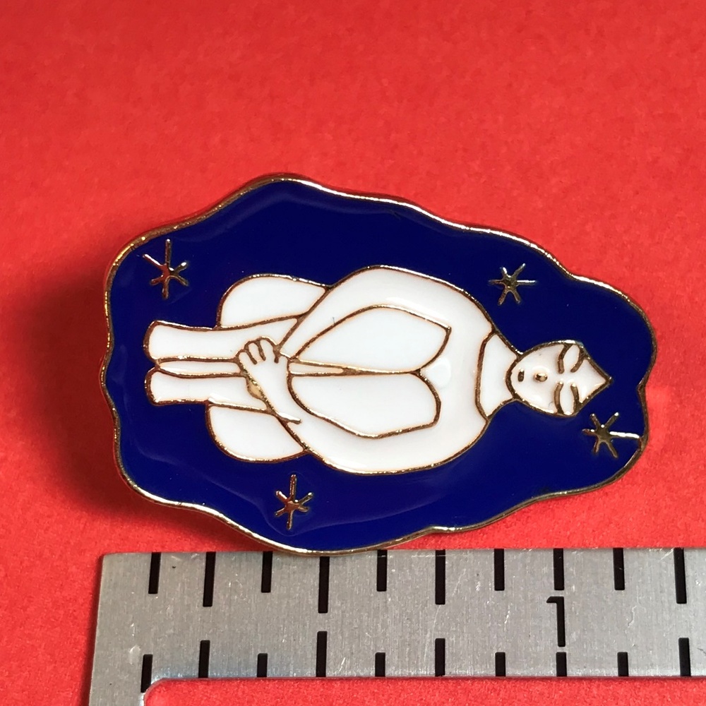 Mystical Woman Enamel Pin Female Magic Cosmos - Picture 3 of 4